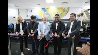 Heidelberg highlights Gallus Labelmaster 440 at Avery Dennison Innovation and Knowledge Centre