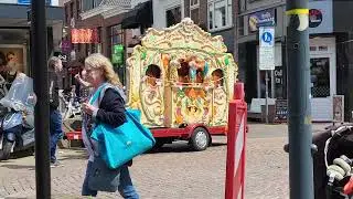 Draaiorgel 8, Beautiful Barrel Organ, Dutch Street Organ, Traditions and History in the Netherlands,