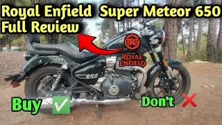 Royal Enfield Super Meteor 650 Review ll Super Meteor 650 cruiser Bike buy ✅ or Don't ❌ ?