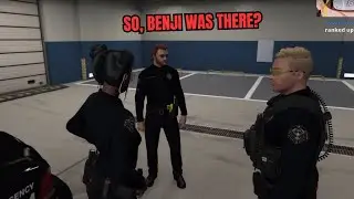 Benji was identified at the scene of the shooting of two cops l GTA RP l No Pixel