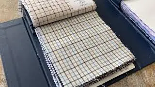 Brushed cotton shirt fabrics