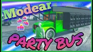 Como Modear y Guardar Party Bus y Cualquier Auto - GTA V - PS4 PS5 XBOX