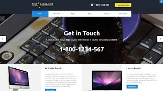 Mobile Repair Service Responsive Joomla Template by RockThemes - 61255