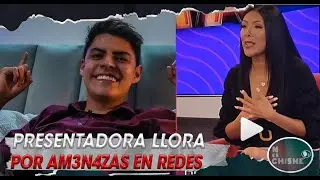 Periodista que 1NSULTÓ a KIKE JAV LLOR4 por 4M3N4Z4S de Fans