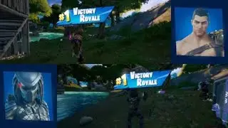 Fortnite split screen squad victory