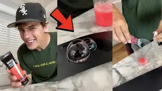 Making GLOWING bubbles?? 😍  - #Shorts