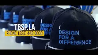 Flat Embroidery on Hats Commercial  / TBSP.LA / Los Angeles