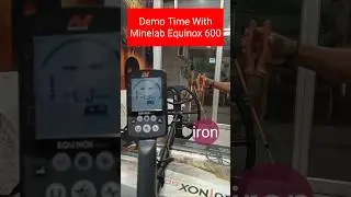 Demo Time With Minelab Equinox 600 Gold Metal Detector #treasurehunting