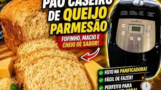 pão caseiro de queijo parmesão ralado na panificadora Britânia