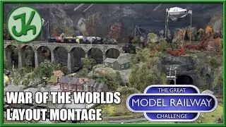 War of the Worlds Great Model Railway Challenge layout with full original composed music