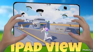 Xiaomi Pad 6 has Ipad view? 😍 | Xiaomi Pad 6 PUBG test | Xiaomi Pad 6 PUBG Graphics