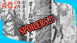 Ang Sakripisyo ni All Might ll My Hero Academia Chapter 402 Spoiler!!