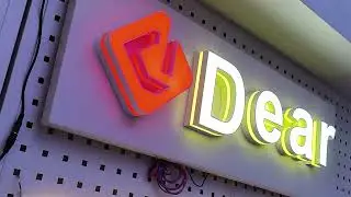 Elevate Your Brand with Our Stunning Multi Layer Infinity LED Sign Board 🚀✨