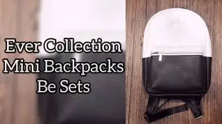 Ju-Ju-Be Detailed Look | Ever Collection Mini Backpack (BW/Red)| Be Set (Noir/Olive)
