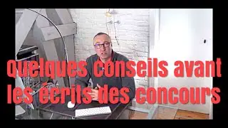 Quelques conseils avant les écrits des concours X/ENS/Mines/Centrale CCP/E3A