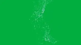 Green Screen - Chroma Key - Water Liquid 1