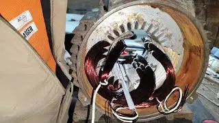 7.5 kw havells 2880 RPM 30 slots electric motor winding l how the alternators works l electric motor