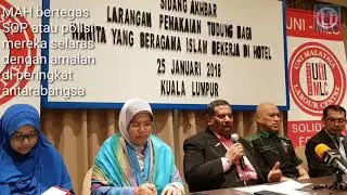 UNI MLC Larangan bertudung bertentangan dengan Perlembagaan Persekutuan