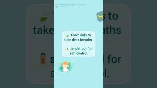 Feel the breath! #Parenting #parentingtips #speechtherapy #speech #selfcontrol