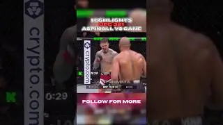 Tom Aspinall vs Ciryl Gane HIGHLIGHTS UFC 321 #ufc #shorts