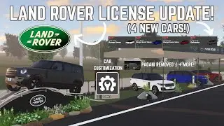 Land Rover License (4 CARS, CUSTOMIZATION + MORE!) | Greenville Roblox