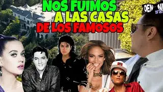 Las casas de los famosos y Millonarios en Beverly Hills💰 ¿Nos encontraremos un famoso? 💸💸