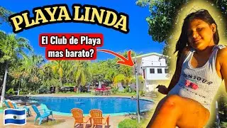 Beach Club M&Aacute;S BARATO Playa Sunzal El Salvador 🏖️ Playa Linda