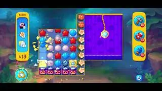 Fishdom level 13356 no boosters フィッシュダム ノーマル