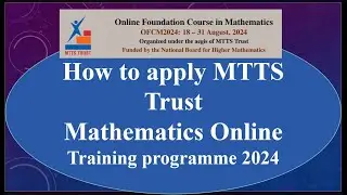 How to apply MTTS Training Camp form 2024
