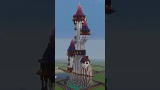 Minecraft Fantasy Wizard Tower Build