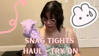 AN HONEST REVIEW OF SNAG TIGHTS |HAUL + TRY ON | 2023 | CHUB RUB SHORTS & STOCKINGS 👣 | SIZE E