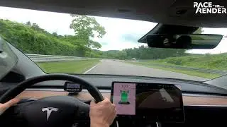Tesla Model 3 Performance @ Lime Rock Park | Session 7 | July 2020 | NASA HPDE 3