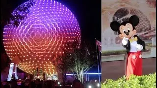 Walt Disney World 50th Anniversary Celebration at Epcot! - Intense Crowds & NEW Harmonious Fireworks