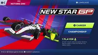 New Star Grand Prix - Menu Theme