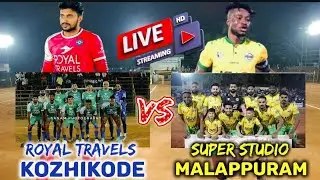 Feroke 🔴Live Match | Quarter Final | Super Studio Malappuram Vs Royal Travels Kozhikode