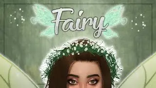 The Sims 4: CAS // Fairy (Collab w/ Simspire) + Full CC List