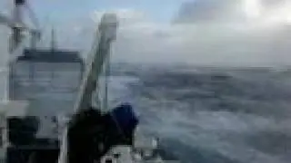 storm at sea, gale force 12 bft