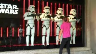 Star Wars - Escaparate interactivo en Callao | HD