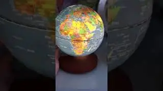 Illuminated AR Explore World Globe Desktop Decoration Geographic Interactive Light Music