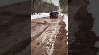 power of Russian trucks #powerful #truckesvlogs #truckdriving #offroad #realtruckdriving