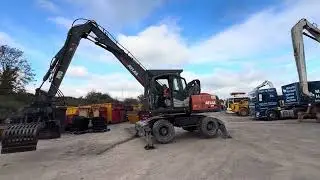 2011 Atlas 200MH Wheeled Material Handler, Entered into Scrapco Ltd Auction