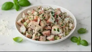 Tentacoli di totano in insalata: sapori del mare a casa tua