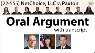 Oral Argument: NetChoice, LLC v. Paxton
