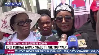 Thousands of Kogi State Central Women Stage 