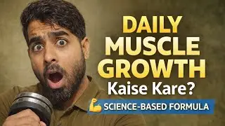 Daily Muscle Growth कैसे करें? 💪 Science-Based Formula