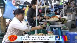 Laura Csortan Travel Tips.  Water Safety when travelling
