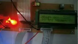 Measuring temperature by using LM35 and PIC 16F887