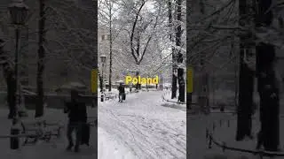 #poland #krakow #snow #winter