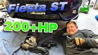 Garrett GTX2860 установлен на моем Fiesta ST!