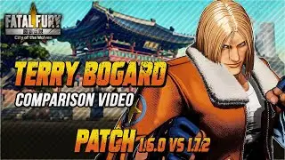 Fatal Fury: CotW Season 2 Patch | Terry Bogard Comparison – Before vs After